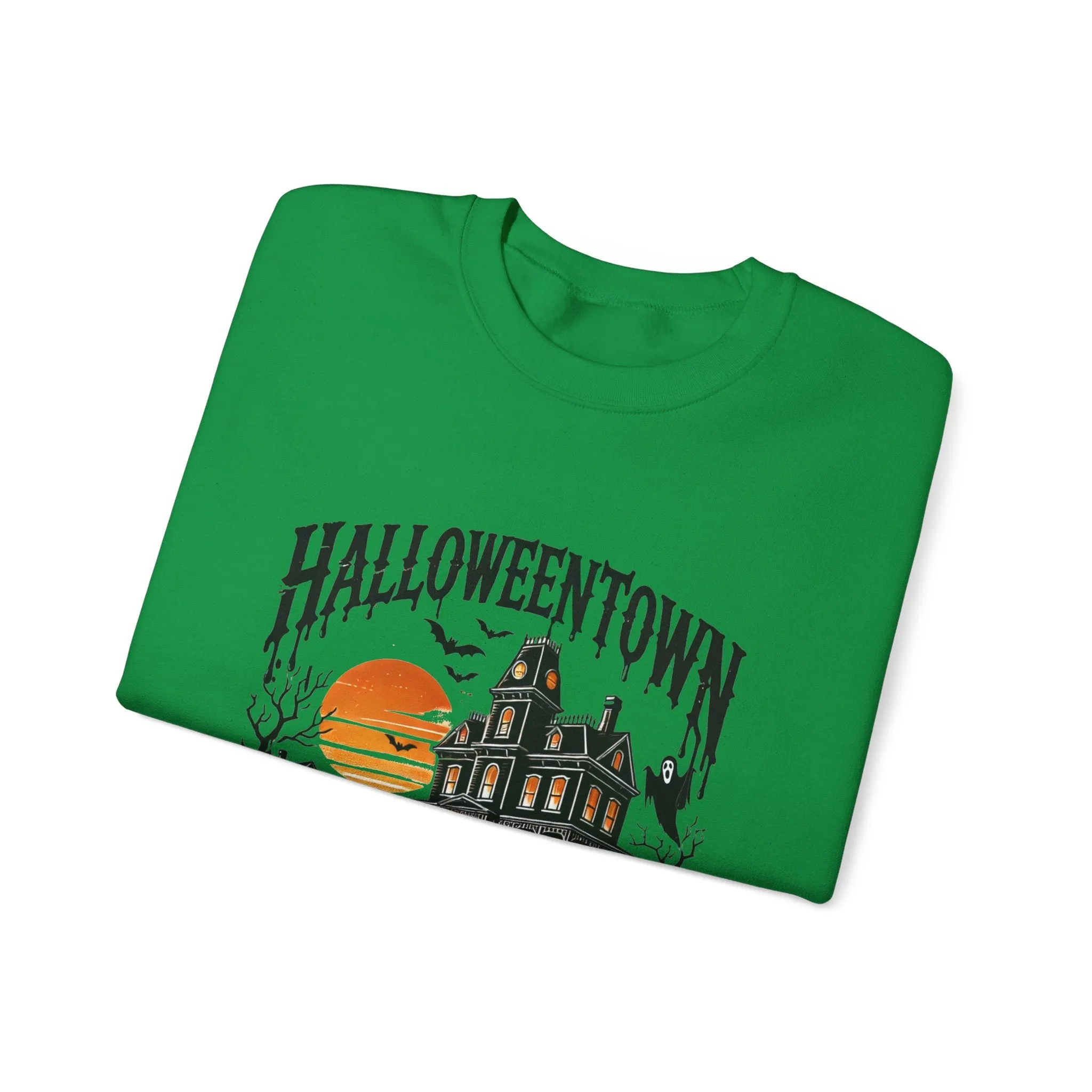 Spooky Halloweentown Unisex Heavy Blend™ Crewneck Sweatshirt