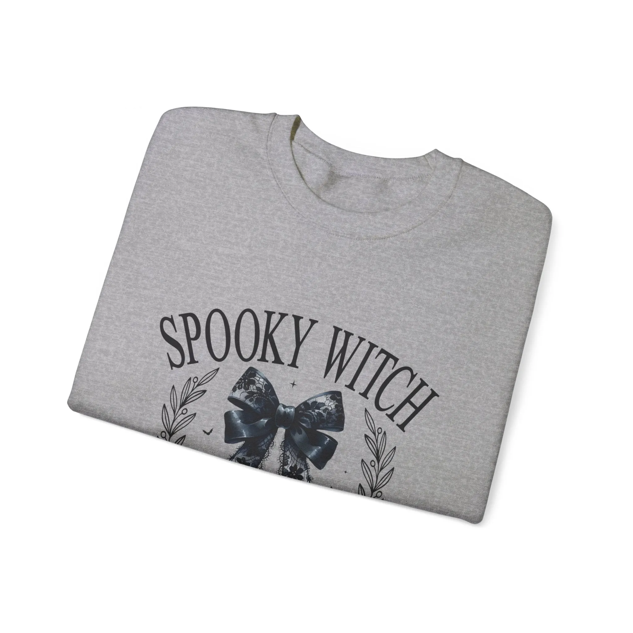 Spooky Witch Social Club Coquette Babe Unisex Heavy Blend™ Crewneck Sweatshirt