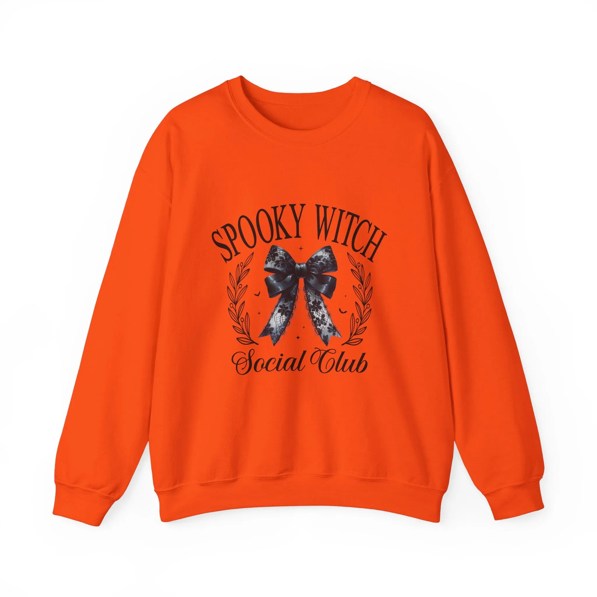 Spooky Witch Social Club Coquette Babe Unisex Heavy Blend™ Crewneck Sweatshirt