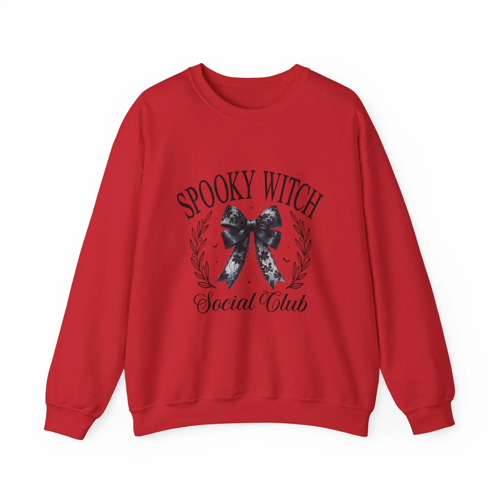 Spooky Witch Social Club Coquette Babe Unisex Heavy Blend™ Crewneck Sweatshirt