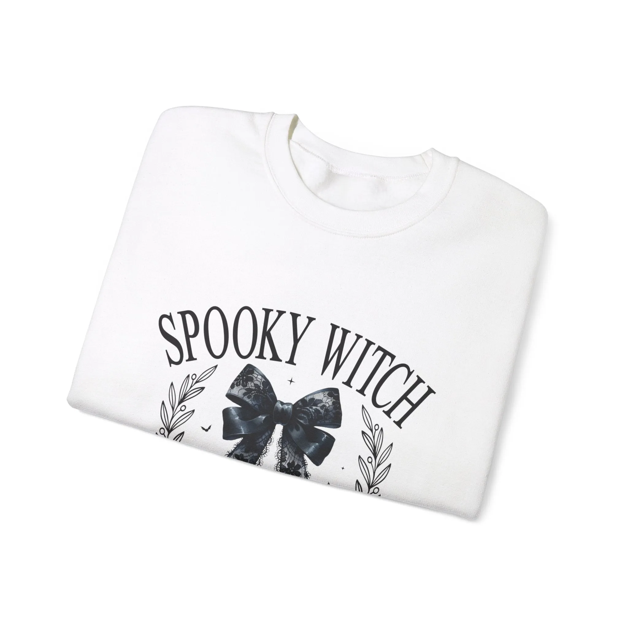 Spooky Witch Social Club Coquette Babe Unisex Heavy Blend™ Crewneck Sweatshirt