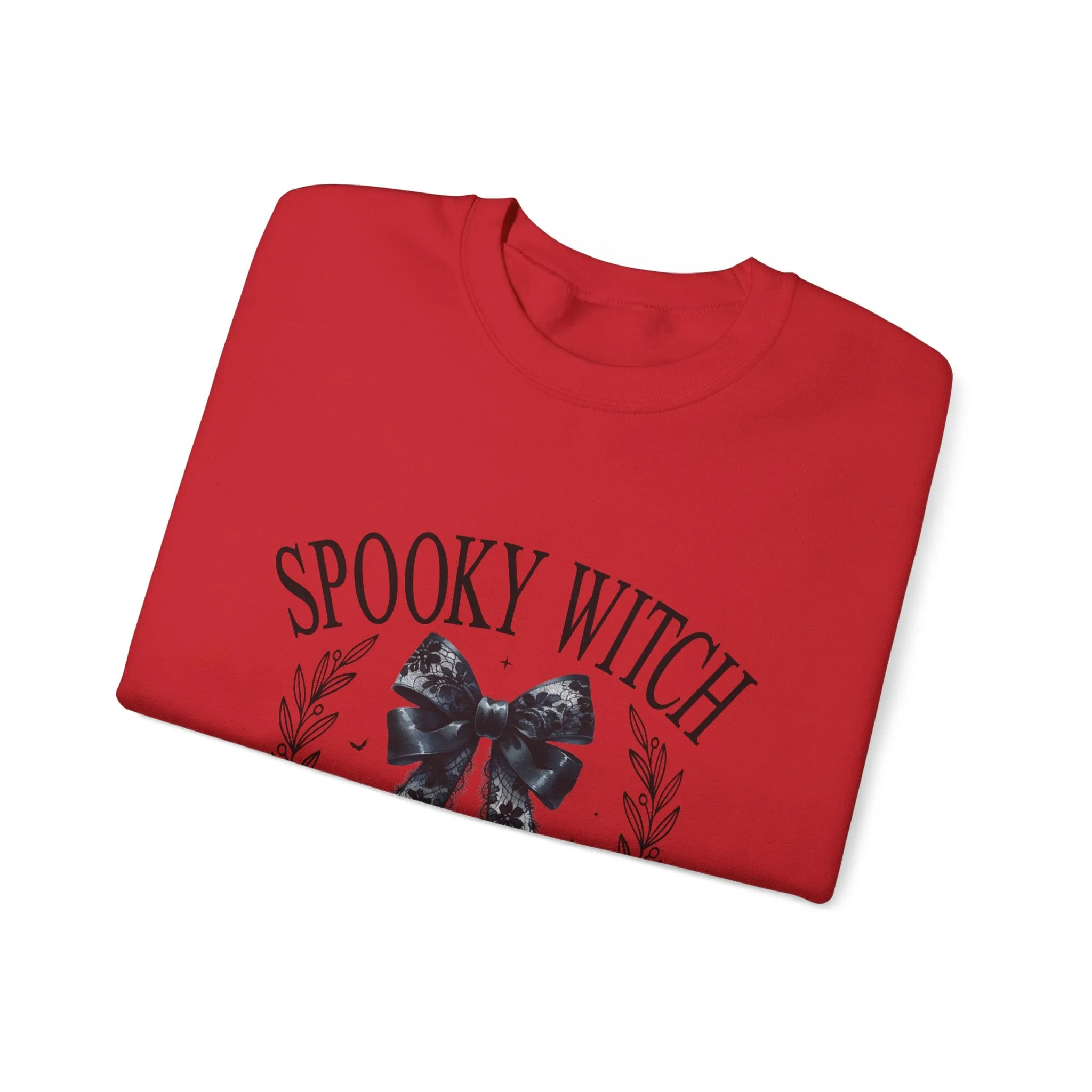 Spooky Witch Social Club Coquette Babe Unisex Heavy Blend™ Crewneck Sweatshirt