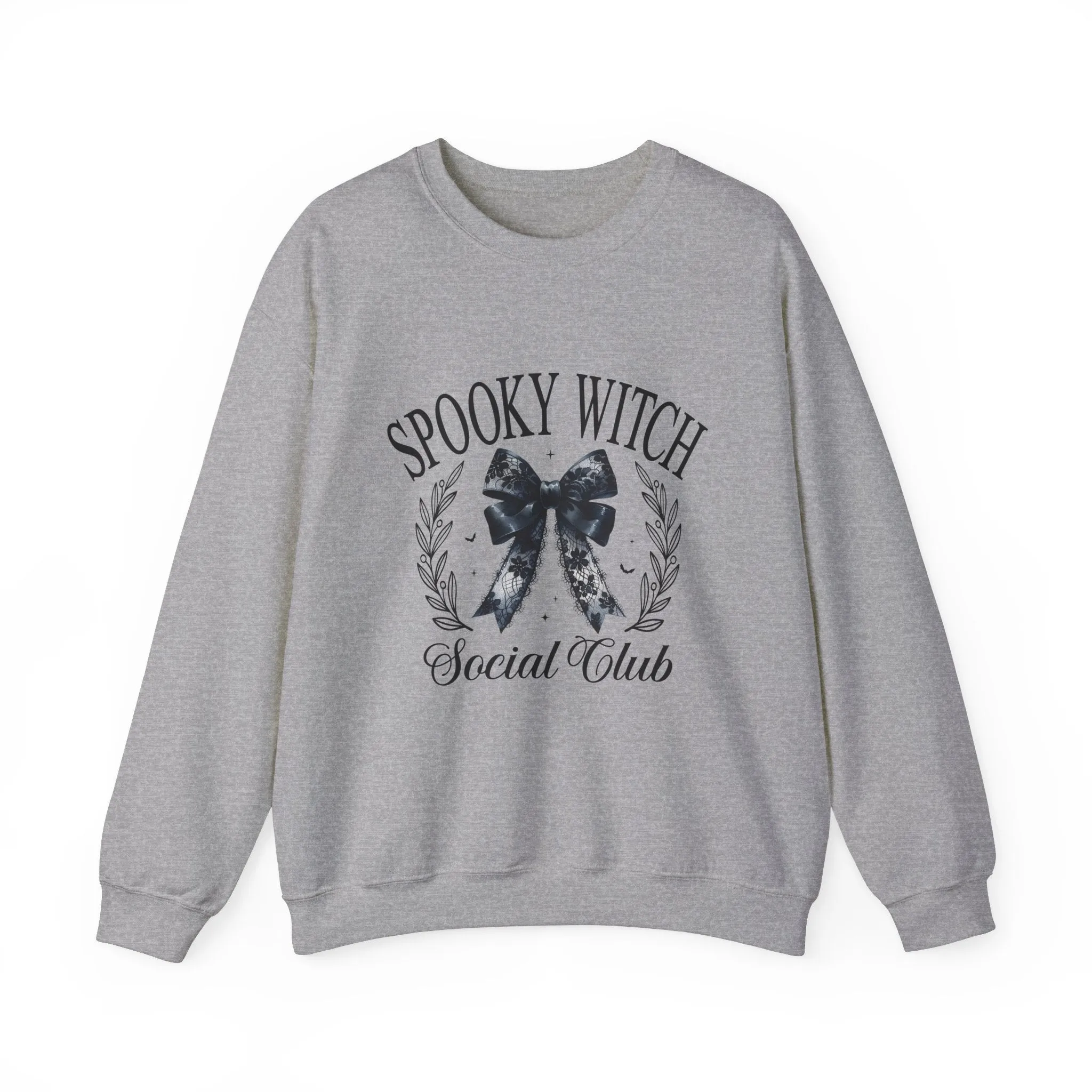 Spooky Witch Social Club Coquette Babe Unisex Heavy Blend™ Crewneck Sweatshirt