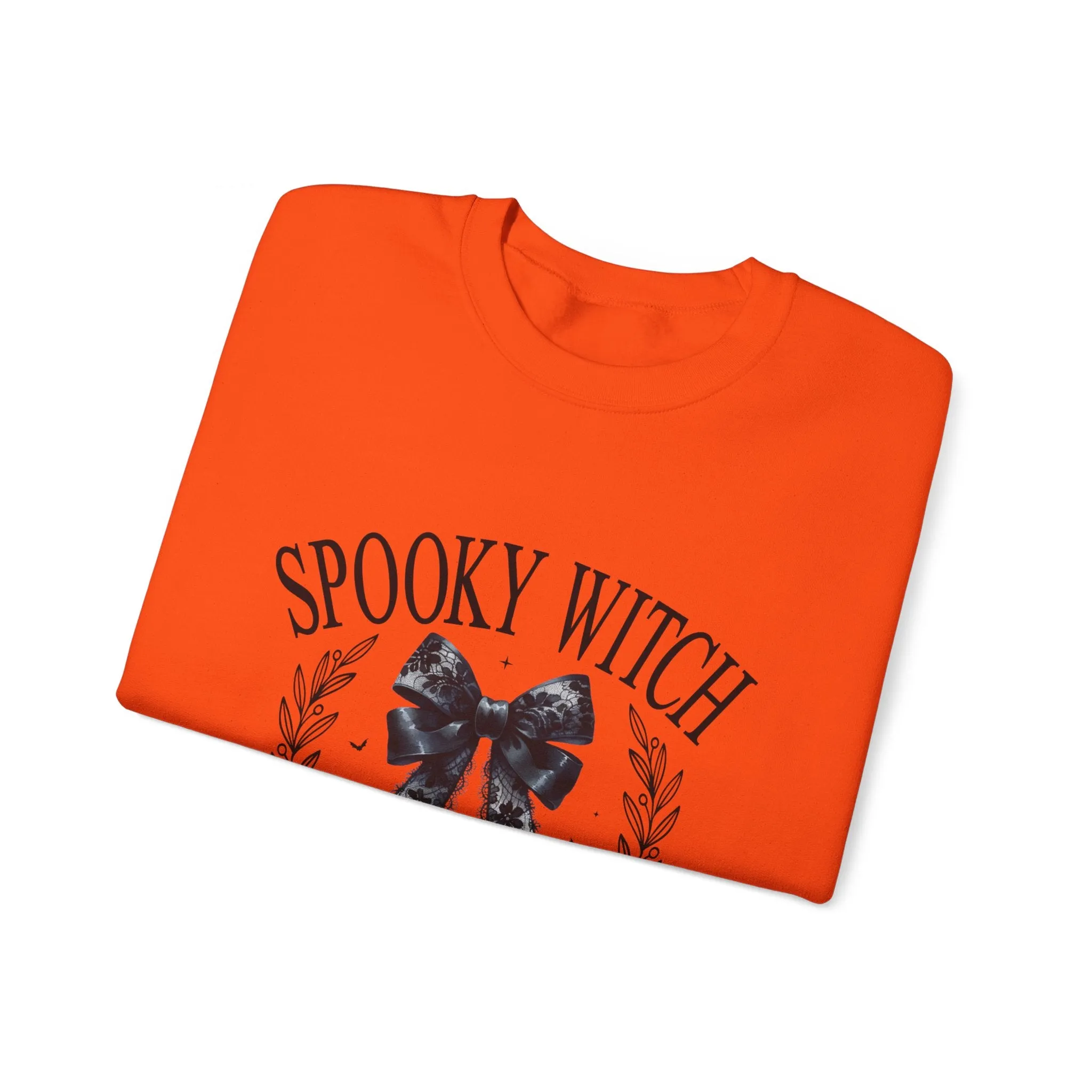 Spooky Witch Social Club Coquette Babe Unisex Heavy Blend™ Crewneck Sweatshirt