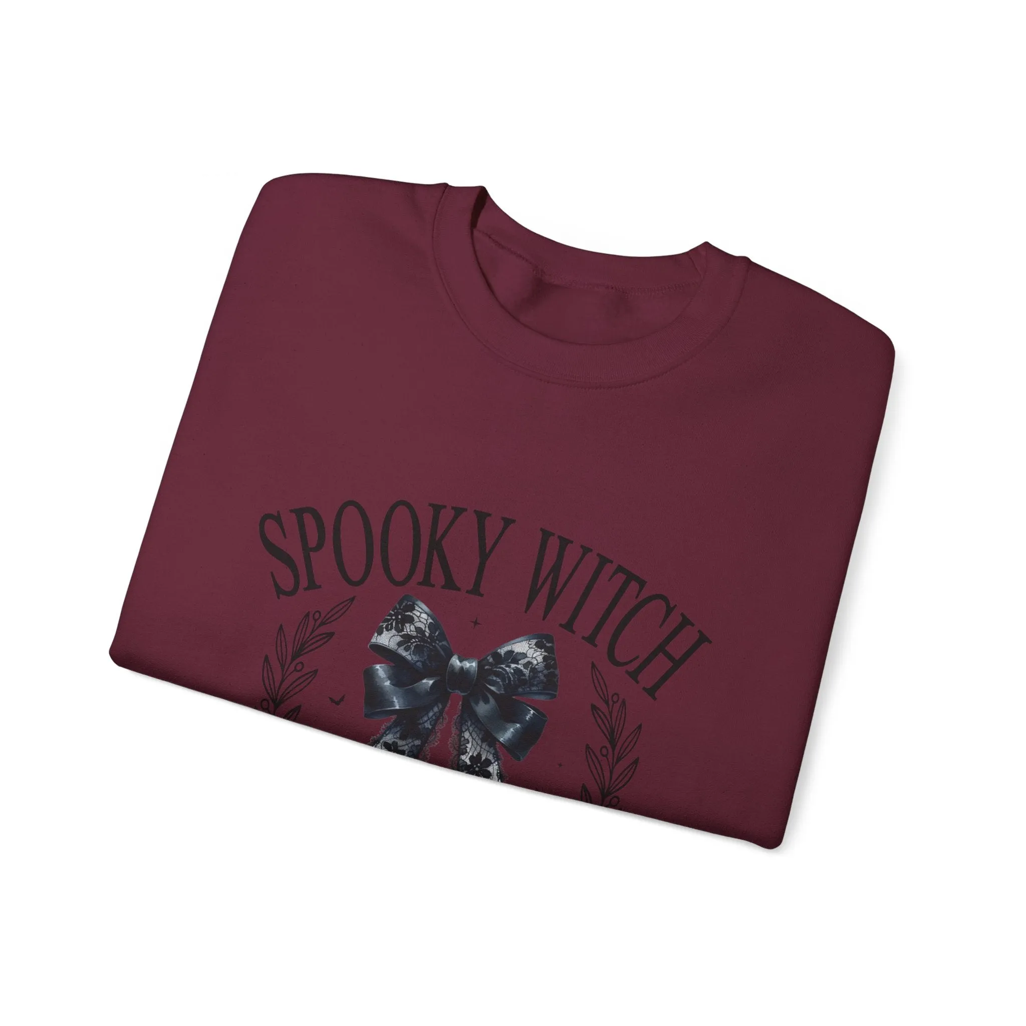 Spooky Witch Social Club Coquette Babe Unisex Heavy Blend™ Crewneck Sweatshirt