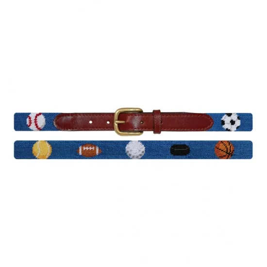 Sports Children's Needlepoint Belt