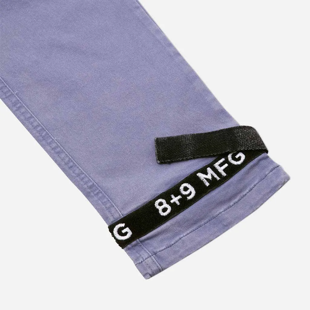 Strapped Up Vintage Washed Utility Pants Blue