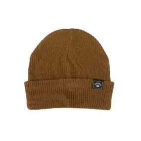 Sun Diego Reserve Solid Beanie - Work Brown