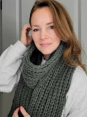 The Brioche Crochet Scarf PDF Pattern