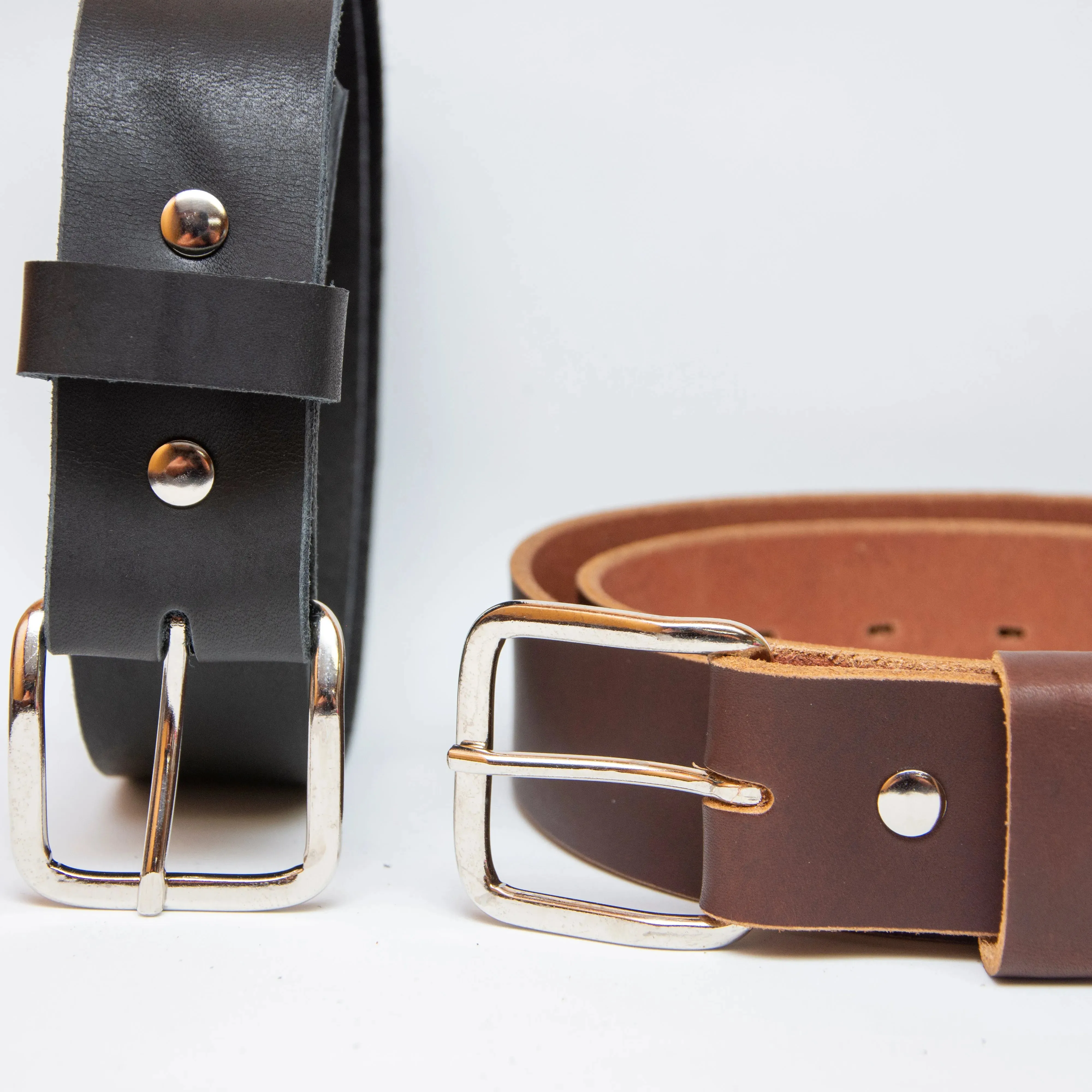 The Journeyman Leather Belt