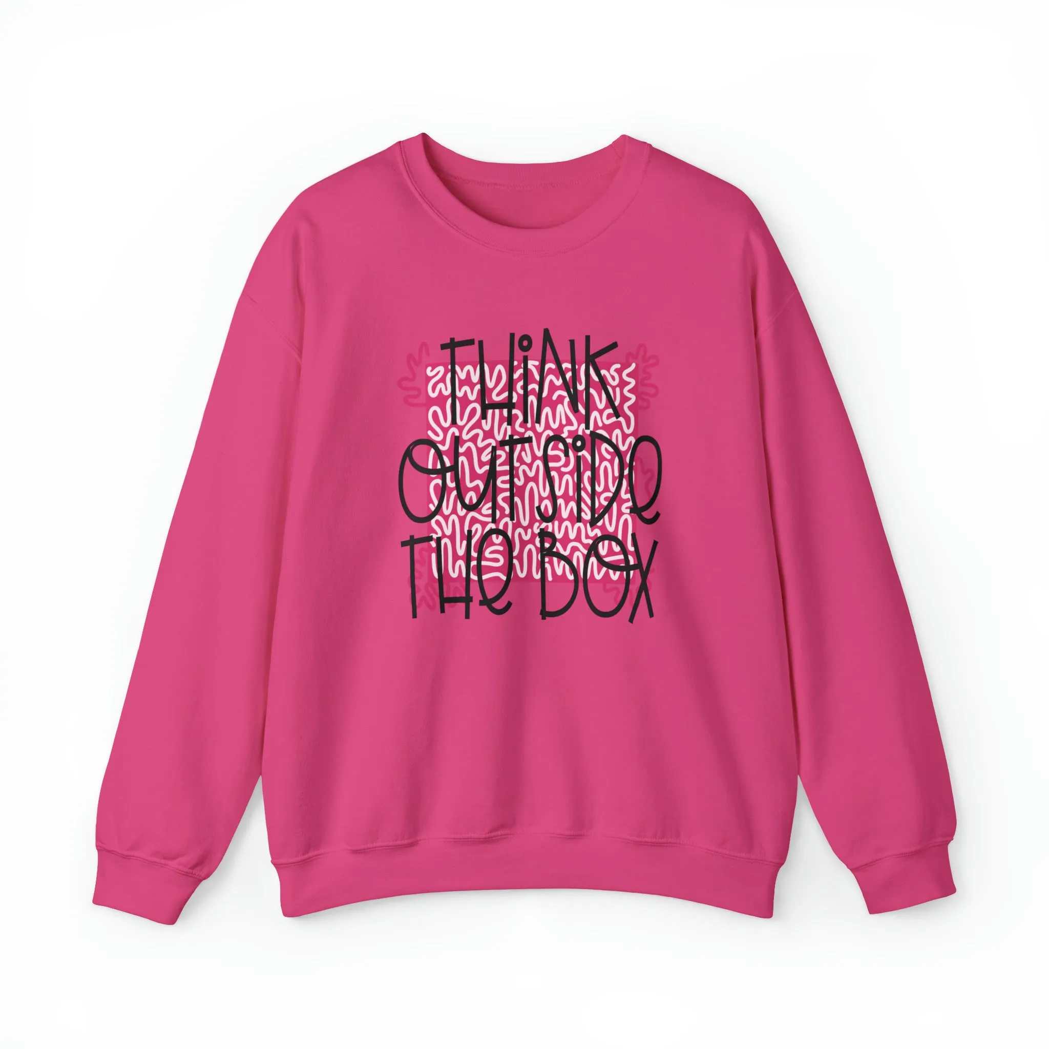 Think outside the Box! Unisex Heavy Blend™ Crewneck Sweatshirt