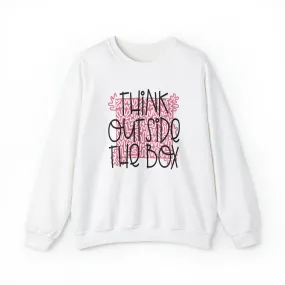 Think outside the Box! Unisex Heavy Blend™ Crewneck Sweatshirt