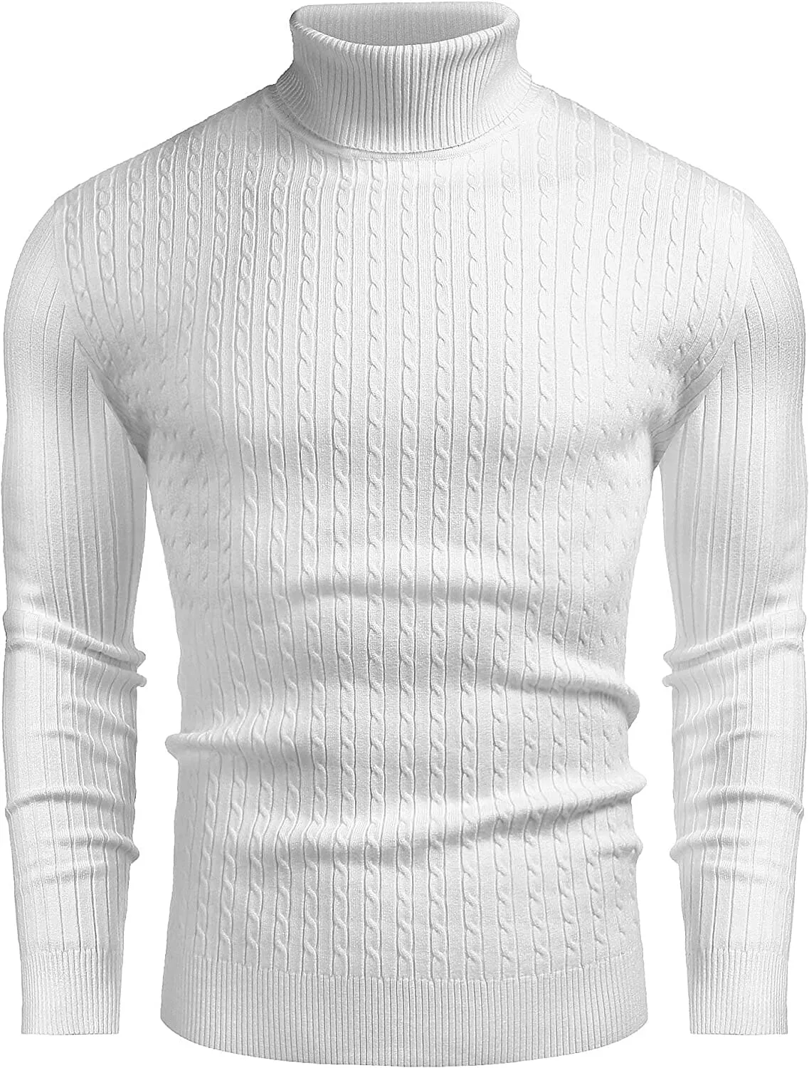 Twist Patterned Pullover Knitted Sweater (US Only)