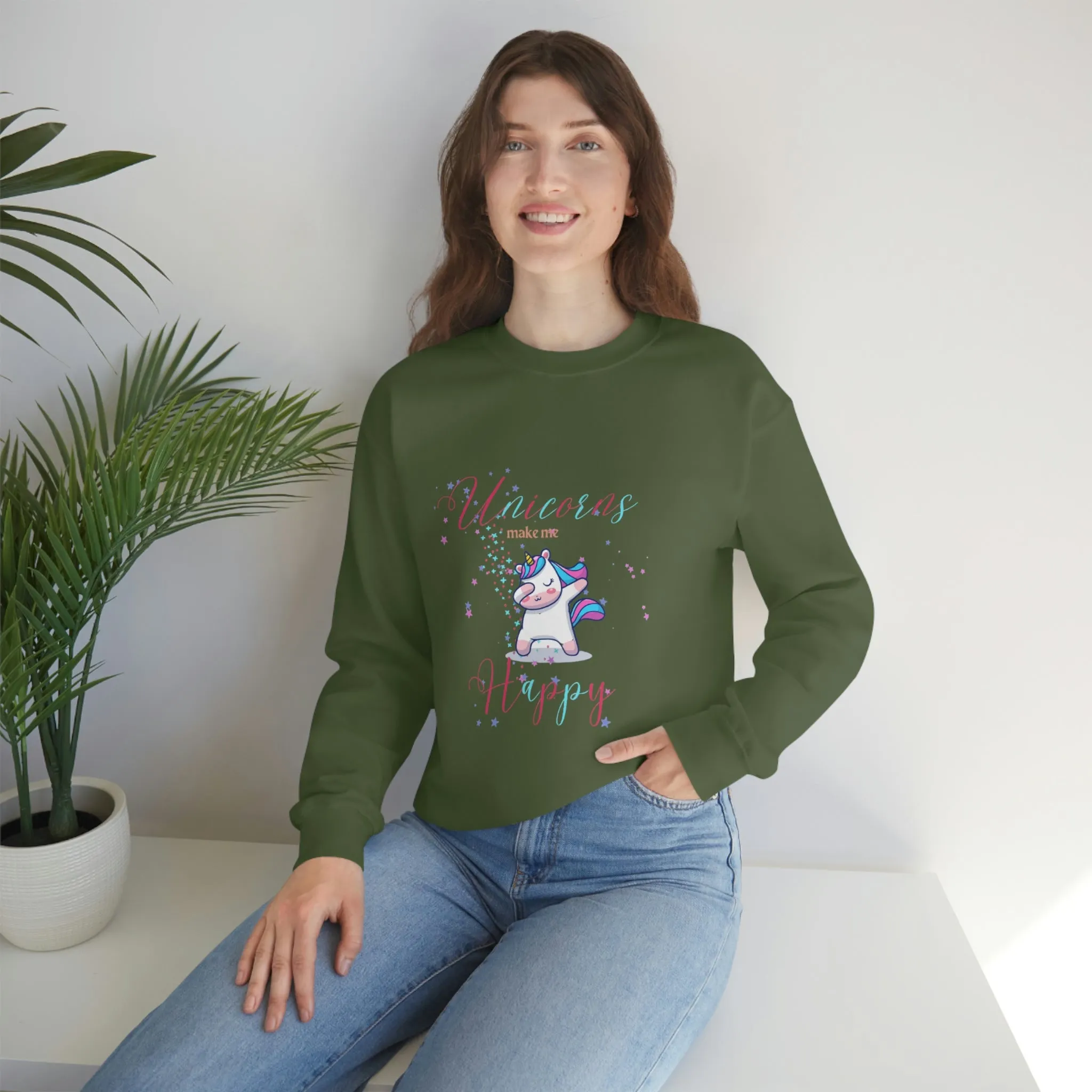 unicorn Unisex Heavy Blend™ Crewneck Sweatshirt