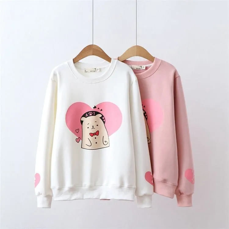 Valentine Bear Crewneck