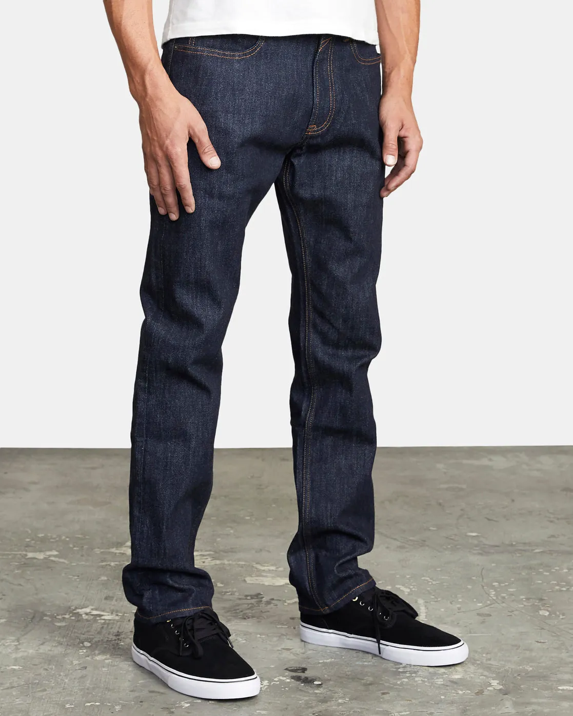 Weekend Relaxed Fit Denim Jeans - Dark Indigo