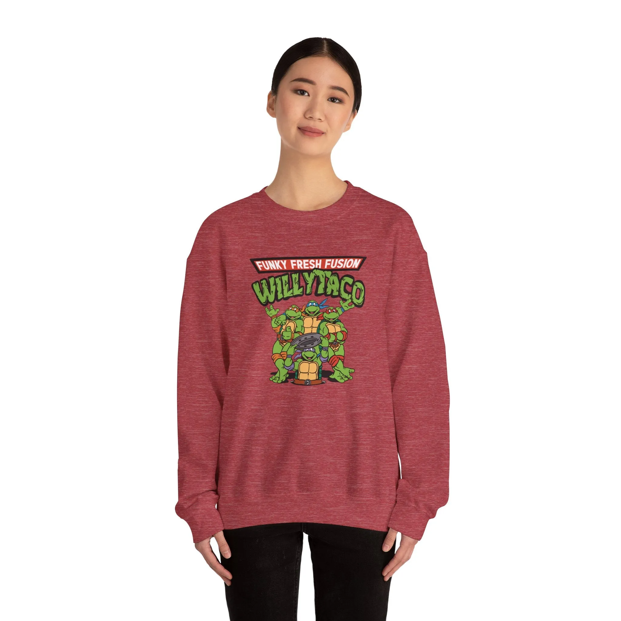 Willy Taco Ninja Crewneck