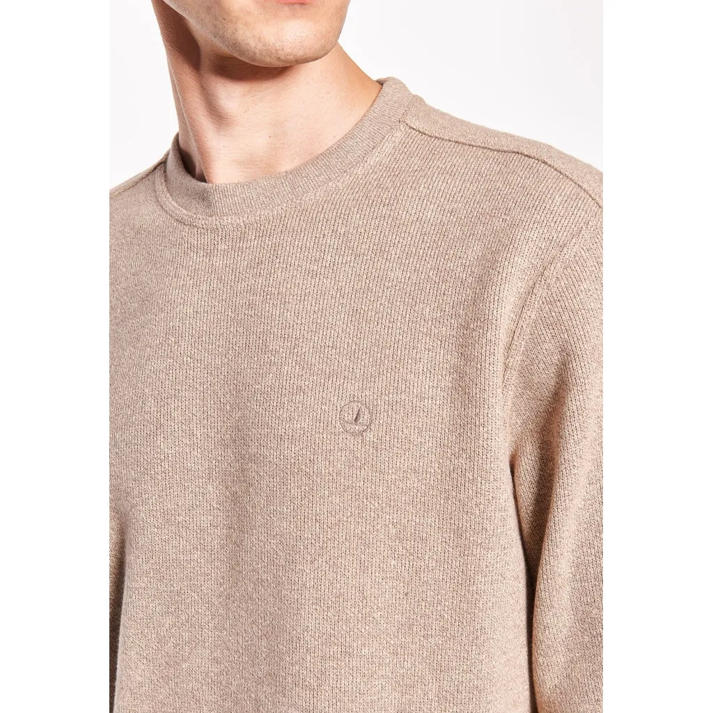 Winston 3XL-4XL Long Sleeve Sweatshirt - Camel Melange