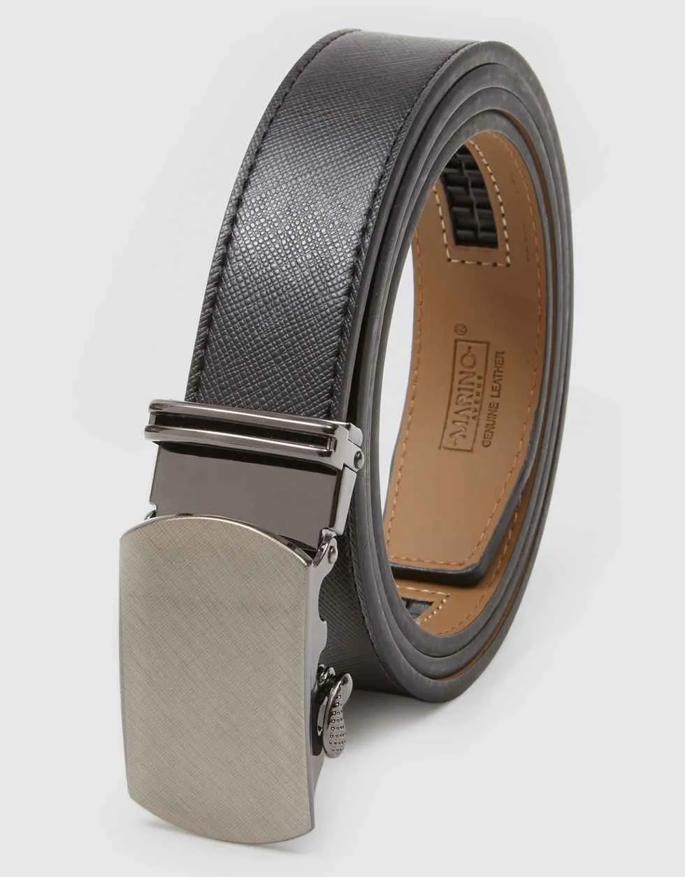 Wreathed Crafted Leather Ratchet Belt