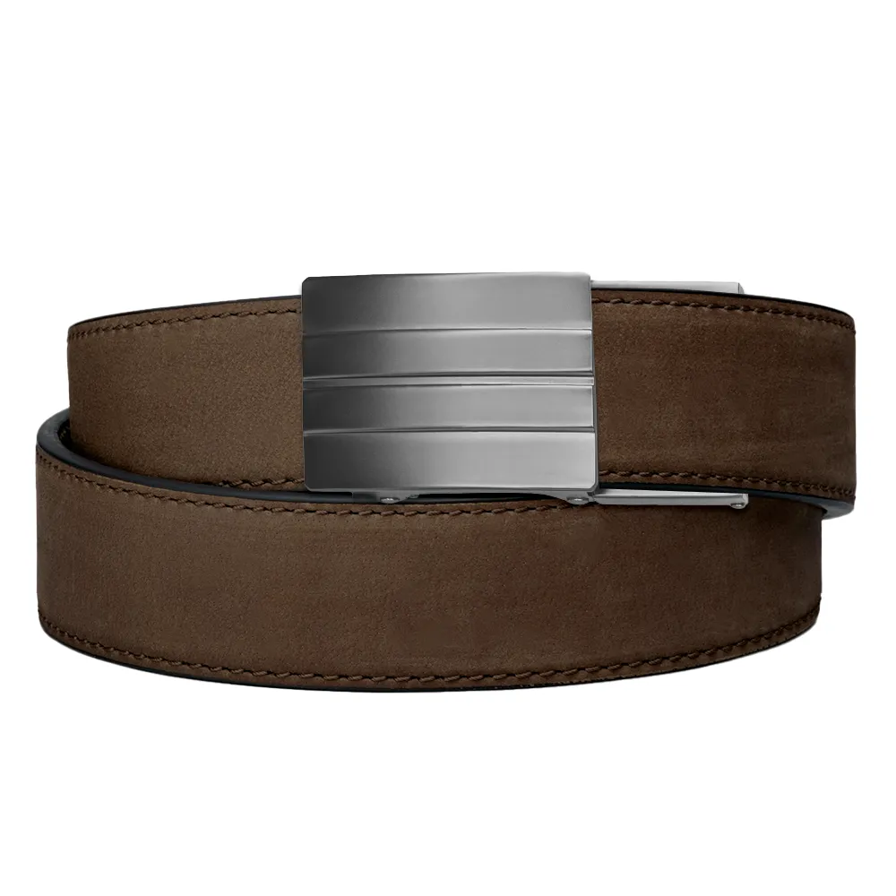 X2 BUCKLE | BUFFALO LEATHER GUN BELT 1.5"