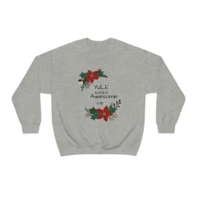 Yule Awesome Unisex Heavy Blend™ Crewneck Sweatshirt