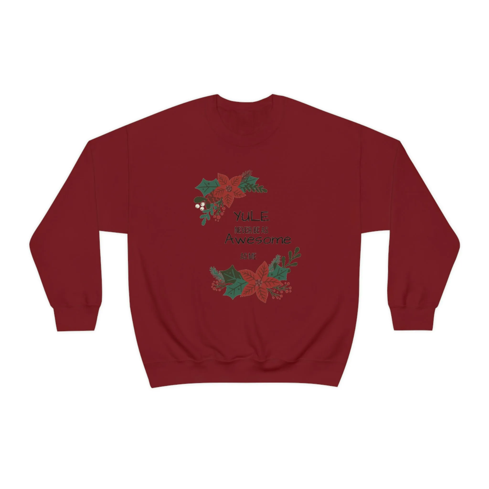 Yule Awesome Unisex Heavy Blend™ Crewneck Sweatshirt